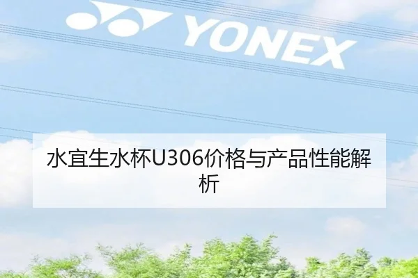 水宜生水杯U306价格与产品性能解析